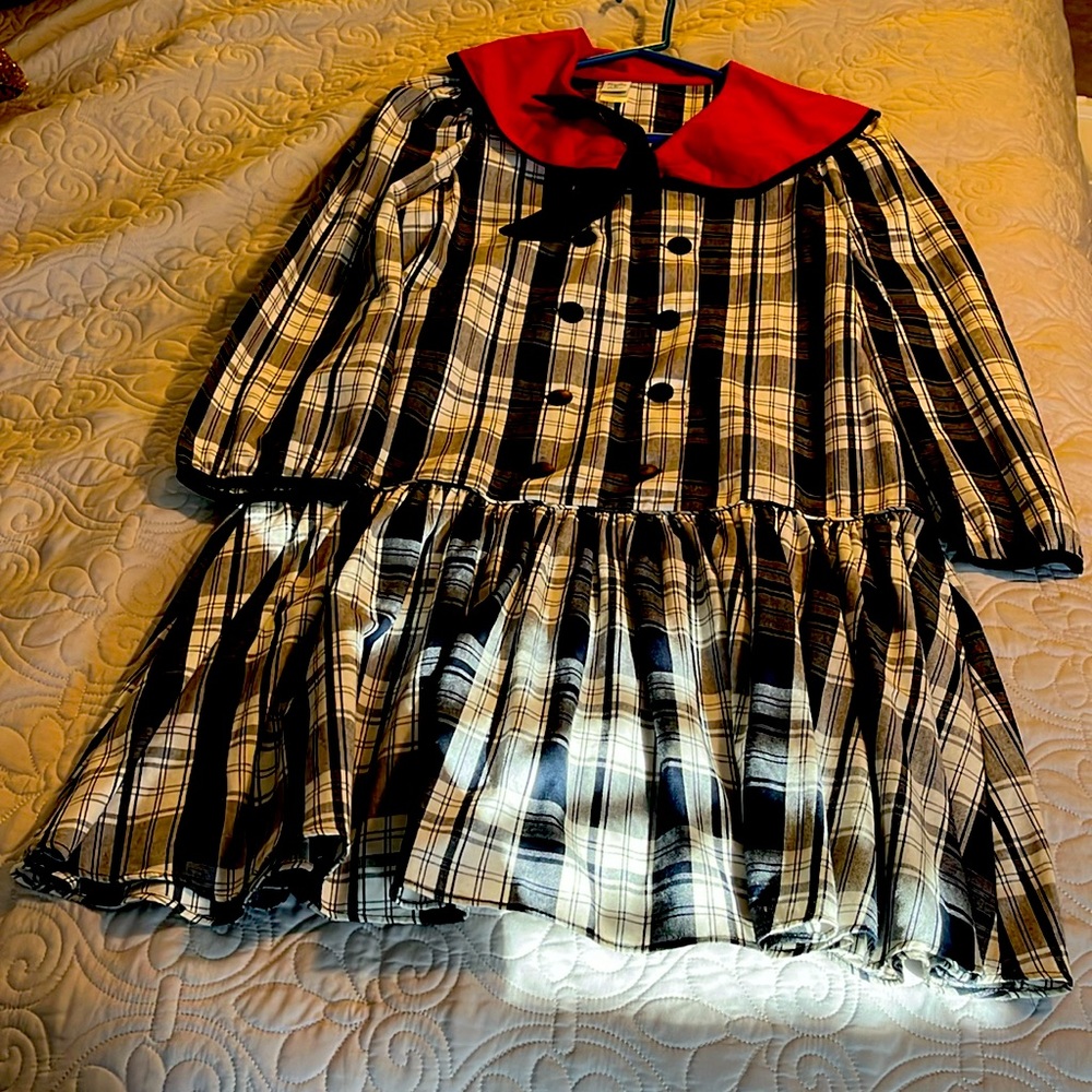 Girls Peaches and Cream dress size 14
